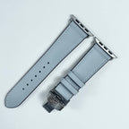 Dây đeo đồng hồ Swift bằng da dành cho Apple Watch và đồng hồ cơ - Màu xanh da trời SW2211 