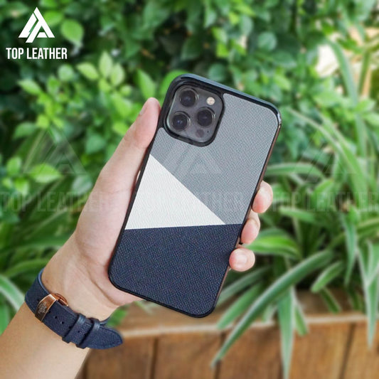 Ốp lưng iPhone bằng da Epsom cho iPhone Mix 3 màu