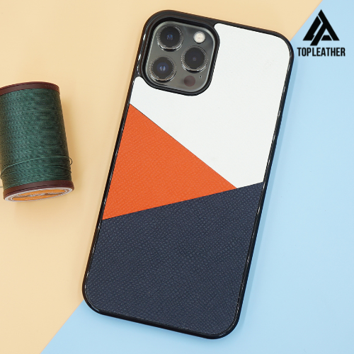 Ốp lưng iPhone bằng da Epsom cho iPhone Mix 3 màu