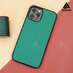 Ốp điện thoại iPhone cho Xr/11/11Prm – 12/12Prm – 13/13Prm – 14/14Prm - Màu xanh lá cây