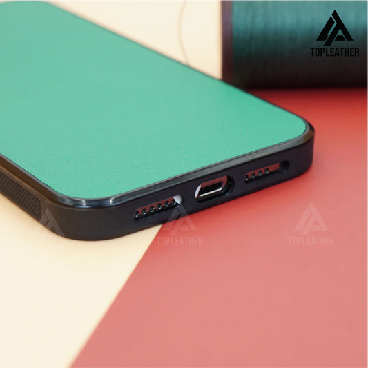 Ốp điện thoại iPhone cho Xr/11/11Prm – 12/12Prm – 13/13Prm – 14/14Prm - Màu xanh lá cây