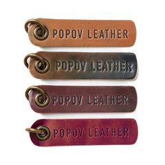 Móc khóa da Shell Cordovan - Popov Leather