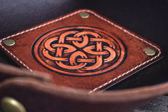Khay da đựng đồ lặt vặt - Phong cách Celtic