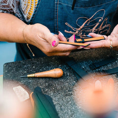 La Strap de Montre en Cuir de Cheval Flatte Thủ công Leuven Cavallo - Noir